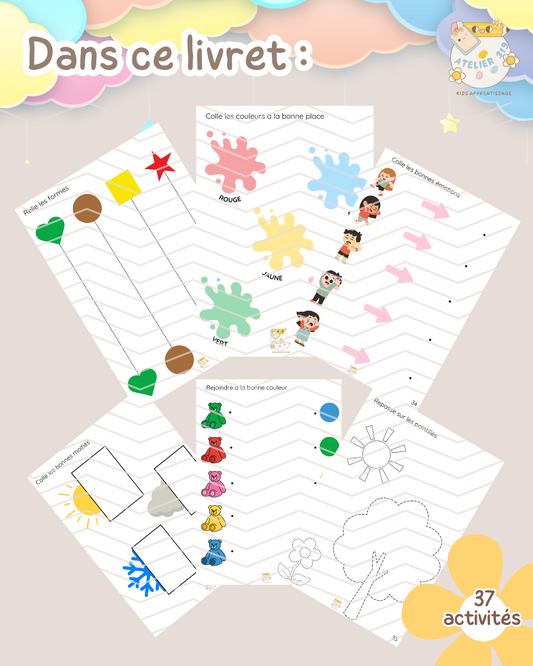 Livret d'apprentissage pré-rentré - PDF ✏️